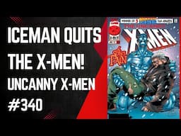 Iceman Quits! Uncanny X-Men #340, Joe Madureira & Scott Lobdell, Marvel Comics, 1997