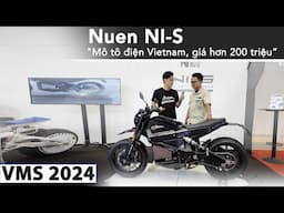 Đánh giá nhanh Nuen NI-S: Mô tô điện "made in Vietnam" giá hơn 200 triệu đồng |XEHAY.VN|