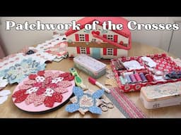 Patchwork of the Crosses Lucy Boston Quilt - Cosy Stitching English Paper Piecing Vlog