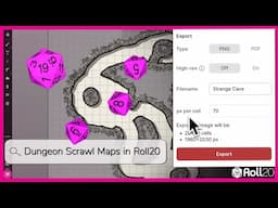 Import Your Dungeon Scrawl Maps Into Roll20 in Under a Minute!