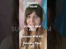 IM DOING A CHARITY STREAM TOMORROW