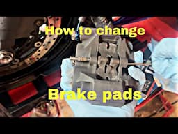 How to change brake pads on a Yamaha R1