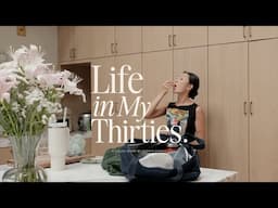 Life in My Thirties | recharging at home 🏡 , workouts, self-care, & skin chat (dealing with acne)