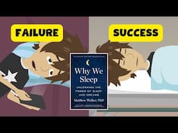 Why We Sleep (Animated Book Summary) | Why "Sleep" Is Your Greatest Ally | Matthew Walker