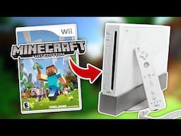 Playing Minecraft... But for the Wii?