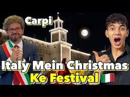 Carpi Dulhan Ki Tarha Saj Gaya🇮🇹| Papa Ko Loot Liya😜