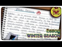 essay on winter season | winter season essay | essay on winter season in english |