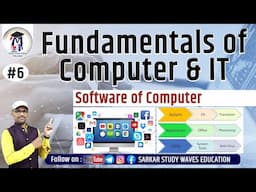 6 Fundamentals of Computer and IT | Software of Computer | PGDCA, DCA By Arvind