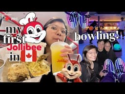 MY FIRST JOLLIBEE IN 🇨🇦 Bowling Night! 🎳 Wife Life in Canada | Karla Misa on YouTube