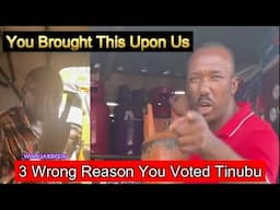 This Man Voted Tinubu For 3 Best Wrong Reasons