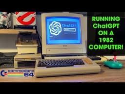 ChatGPT on The Commodore 64: Can a 1982 Computer Run Modern AI?