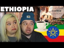 Americans React to ETHIOPIAN COFFEE CEREMONY