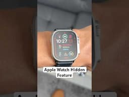 Here’s A Hidden Apple Watch Feature You Didn’t Know! #applewatch #applewatchbands #shorts #fyp