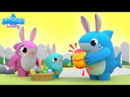 Baby Sharks go on an EGG HUNT adventure! - Kids learn to help each other