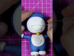 Doraemon in Pasta di Zucchero   Cake Topper #Shorts ita