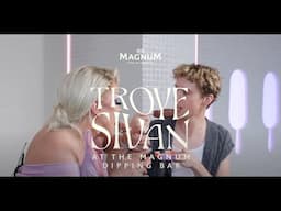 Troye Sivan X Nicky Doll at the Magnum Dipping Bar