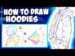 How to Draw Hoodies Easily!