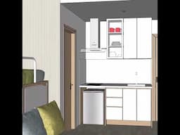 TRANSFORMING TINY APARTMENT 183sqft (17sqm) #transformationforthebetter #interior #smallspacestyle