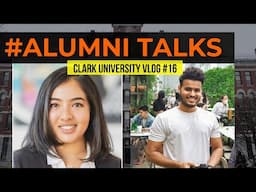 Clark University #ALUMNI TALKS | Vaishali Menon'2022-MPA | Clark University | #VJSNAPP