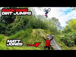 Can Matt Jones Conquer my Back Garden Dirt Jump Challenges?!