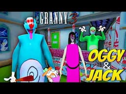 Granny 3 Oggy Mode Full Gameplay | Can I Beat Oggy Granny Jack Grandpa in Extreme mode🥵