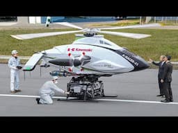 Japan Testing its Most Powerful Cargo Helicopter Drone Ever Made