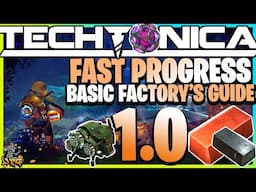 TECHTONICA 1.0 Faster Progress With Excavator Bits, Efficient Factories And More PS5 Starter Tips!