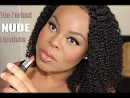 The PERFECT NUDE Lipsticks for Women Of Color!!! MENTED COSMETICS