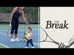 Serena Williams’ youngest daughter hits the tennis court | The Break