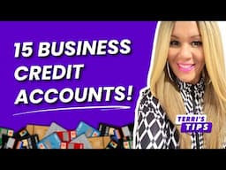 15 Business Credit Accounts that Report to EXPERIAN Business! Build Business Credit Fast!