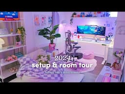 My 2024 Cozy Gaming Setup + Girl Cave Tour