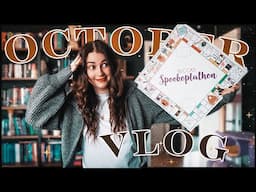 Haunted by BAD BOOKS 😭 👻 Halloween reading vlog Spookoplathon edition