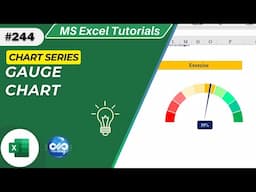 Create a Professional Gauge Chart in Excel in Just 5 Minutes! #gaugechart #speedometer