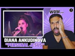 DIANA ANKUDINOVA - "Personal Jesus" by Depeche Mode | REACTION | Creeps me OUT!