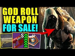 Destiny 2: GOD ROLL GRENADE LAUNCHER FOR SALE! - Xur Review (Nov 8 - 11)