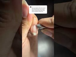 How I Cut My Cuticles ✂️