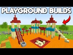 Minecraft: 10 Working Playground Build Hacks!