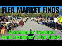 Searching the Adamstown Renninger's Antique Market for treasures | 2024  Pennsylvania