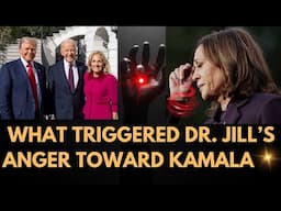 Trump meets Biden with smiles  while Dr. Jill shows anger toward Kamala.