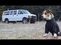 October Van Life deep in the Mountains (and a school bus tour)