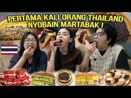 PERTAMA KALI ORANG THAILAND NYOBAIN MARTABAK !