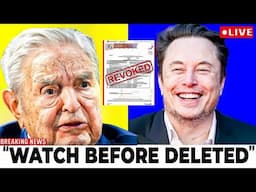 Elon Musk JUST CONFRONTED George Soros & He COMPLETELY Lost It