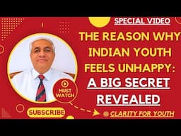 Top Most Reason For Unhappiness In Youth | A Big Secret Revealed