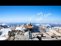 climbing the TALLEST mountain in California in record snowpack - my first mountaineering trip