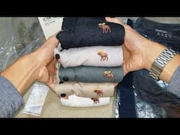 [ASMR] ABERCROMBIE & FITCH TEES & POLO SHIRTS