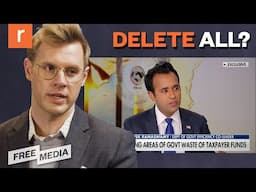 Elon Musk, Vivek Ramaswamy VOW to DELETE excess federal jobs, departments | Free Media