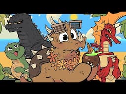 Anguirus Vacation [Godzilla Animation]