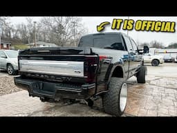 My 750HP Platinum Powerstroke IS UP FOR GRABS!