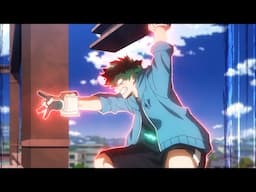 Deku vs. Gentle Criminal - Izuku testing new Hatsume's equipment [60FPS 1080p]