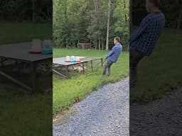 Working Dog Helps Move the Chicken Tractor